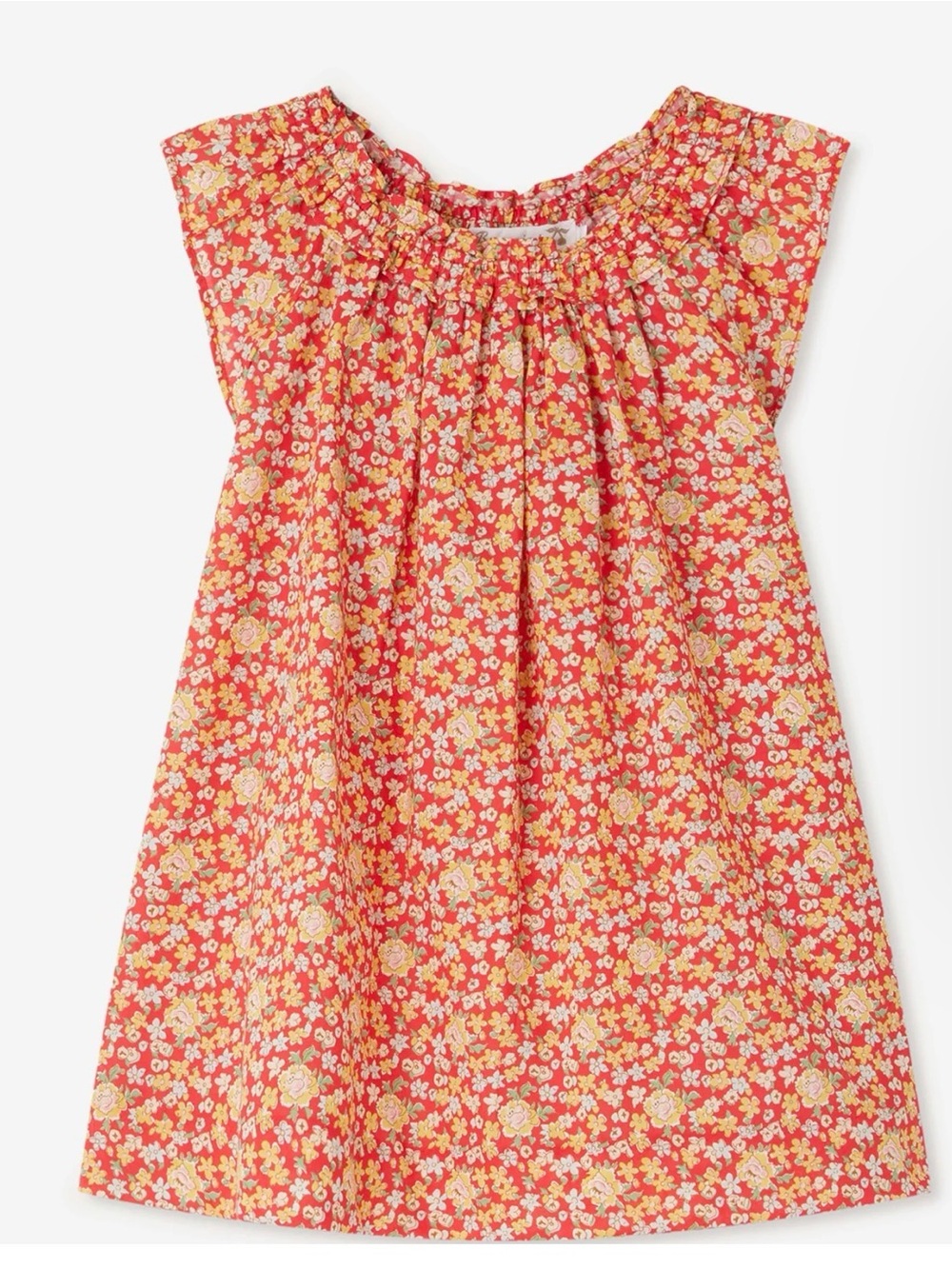 Bonpoint Goldina Dress in Red